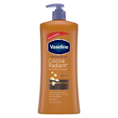 Vaseline Intensive Care hand and body lotion Cocoa Radiant 32 oz ...