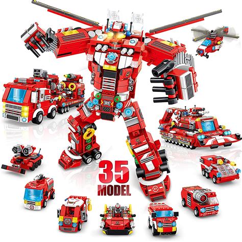 OKKIDY Robot Building Toys for Boys and Girls Age 6 to 10+ Year Old,836 PCS Creative ...