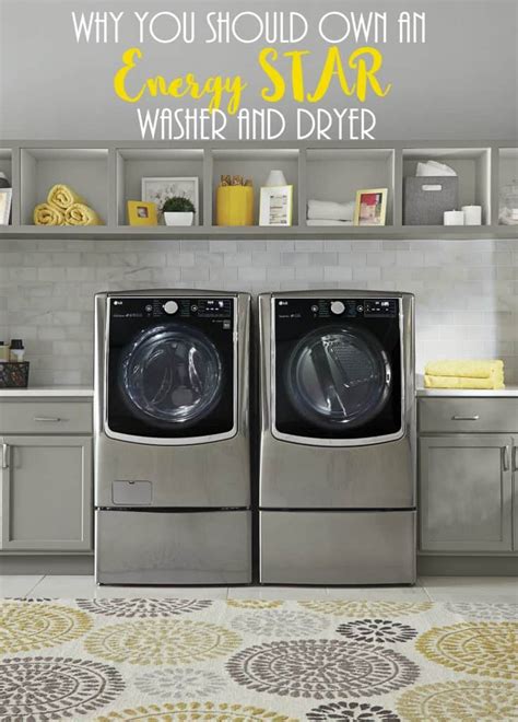 Why You Should Own an Energy STAR Washer and Dryer | Dallas Socials