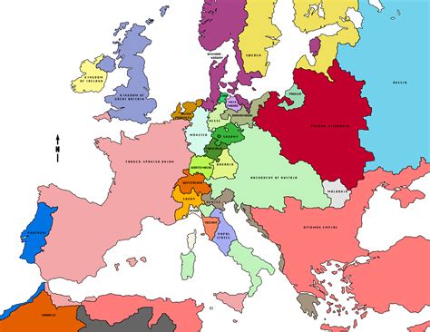 Image - Map of Europe 1750 (VOE).png - Alternative History