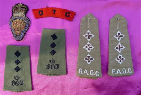 WW2 & POST Ww2 Army Insignia: Royal Green Jackets, Ordnance, Otc, British Legion $13.23 - PicClick