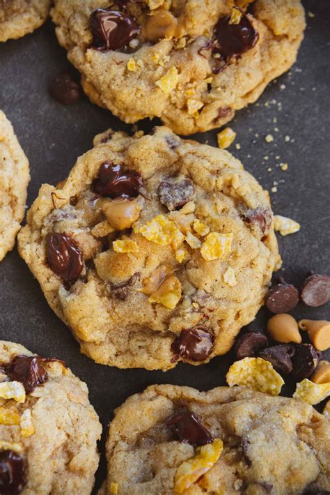 Our Favorite Cowboy Cookies (Loaded Oatmeal Cookies) - Oh Sweet Basil