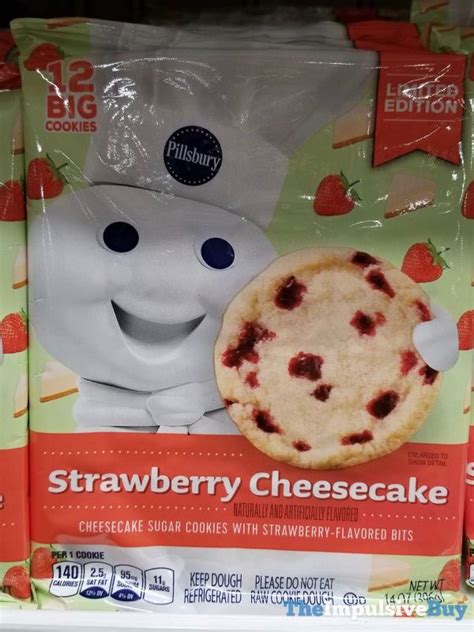 SPOTTED: Pillsbury Limited Edition Strawberry Cheesecake Sugar Cookies - The Impulsive Buy