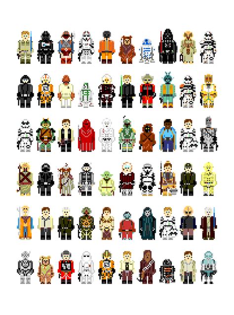 STAR WARS pixel art on Behance