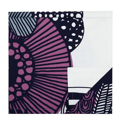 Marimekko Siirtolapuutarha Violet Long Tablecloth - Marimekko ...