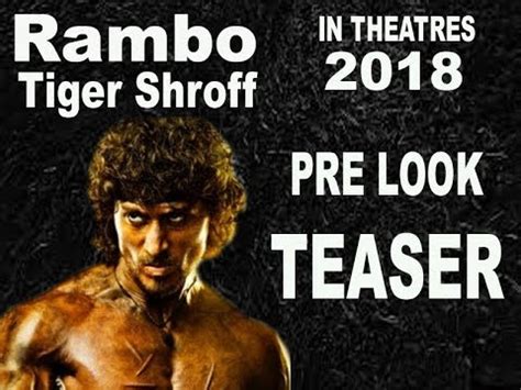 Rambo -Tiger Shroff Upcoming movie release date - YouTube