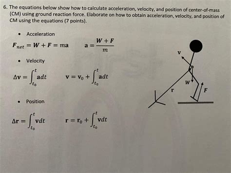 Solved 6. The equations below show how to calculate | Chegg.com