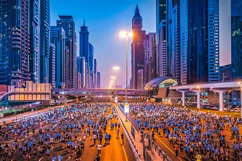 The world's largest fun run is taking over Sheikh Zayed Road