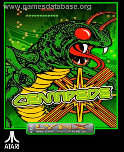 Centipede - Atari Lynx - Artwork - Box