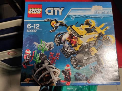 60092 LEGO City Deep Sea Explorers Deep Sea Submarine, Hobbies & Toys ...