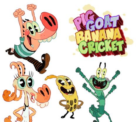 NickALive!: Meet The Creators Of "Pig Goat Banana Cricket"