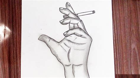 How To Draw A Cigarette Smoke