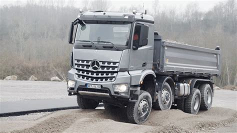 Mercedes Arocs off-road test drive – Canvids