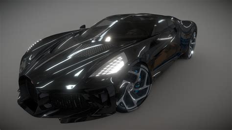 Bugatti - La Voiture Noire - Buy Royalty Free 3D model by OGL (@GaryLim) [15d2dd2] - Sketchfab Store