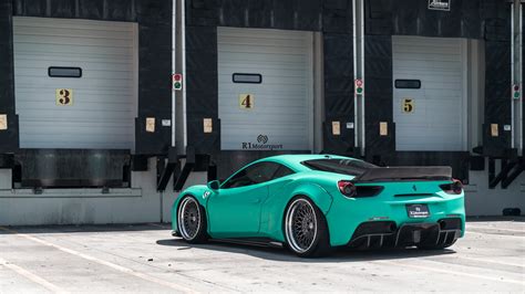 Mint Ferrari 488 Emphasized With Custom Body Kit — CARiD.com Gallery