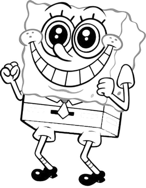 Big Spongebob Coloring Pages - BubaKids.com