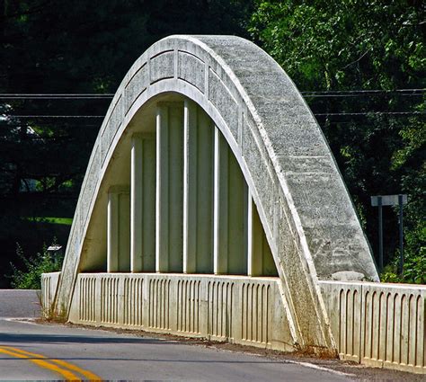 Rainbow Arch Concrete Bridge | Spanning Shade River in Meigs… | Flickr