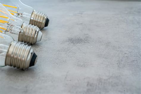 Photo of Lightbulbs on Gray Surface · Free Stock Photo