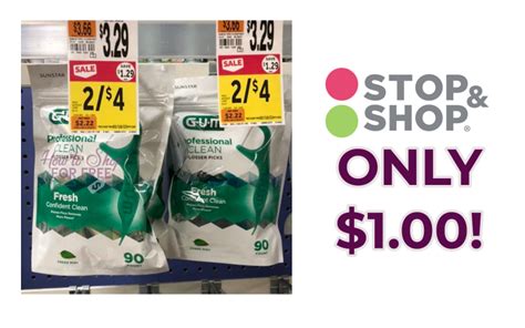 Gum Floss Picks ONLY $1 at Stop & Shop | How to Shop For Free