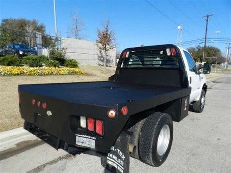 Find used 2007 Ford 1-Ton Regular Cab Diesel 4x4 FlatBed GoosNeck 1-Owner DEALLL in Dallas ...