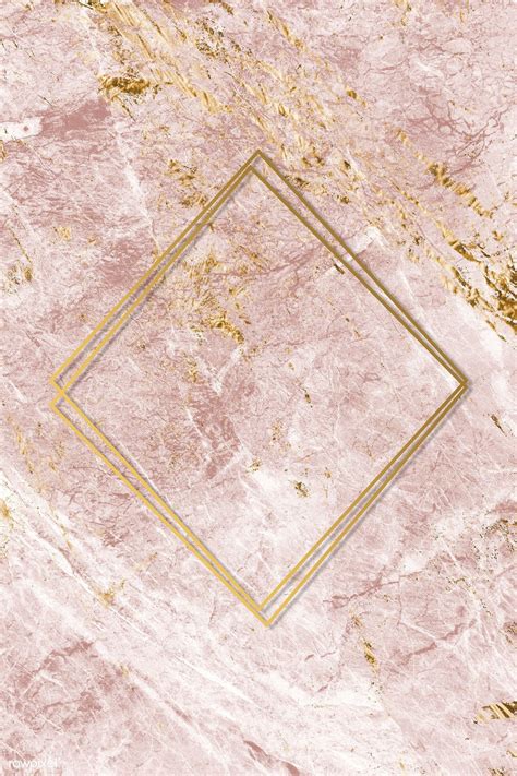 Pink and gold marble textured background illustration | premium image by rawpixel.com / Chim ...