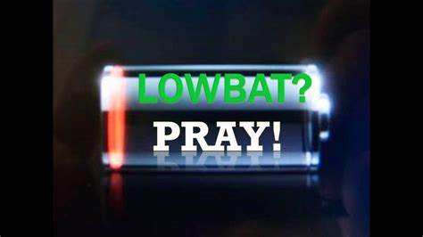 LOWBAT? PRAY! - Ed Lapiz - YouTube