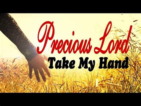 "Precious Lord, Take My Hand" Video with Lyrics | God's Ministry - YouTube