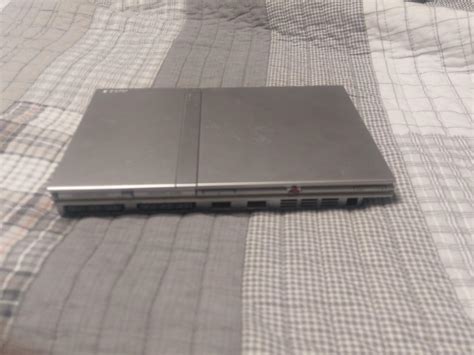 Satin Silver PS2 Slim (Console Only): $6 : gamecollecting