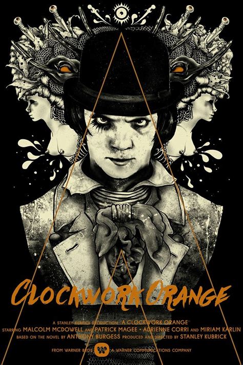 A Clockwork Orange | Clockwork orange, Movie posters, Movie posters vintage