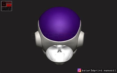 Frieza Mask – Frieza Head – Dragon ball cosplay/Decor – EDream Makers