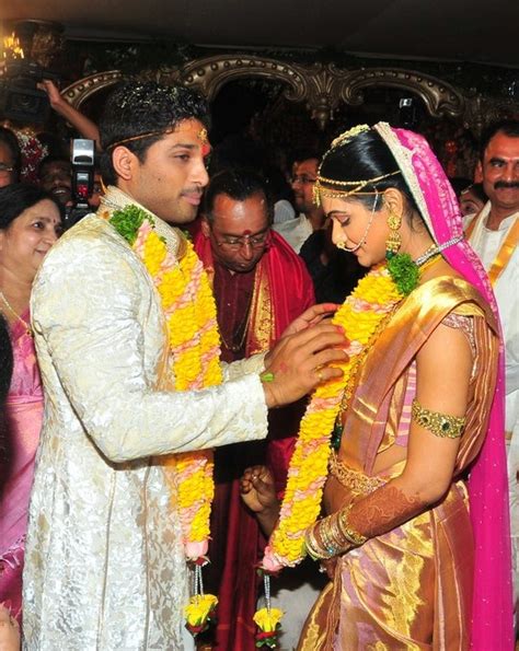 Tamil Cinema Gallery: Allu Arjun Sneha Reddy wedding