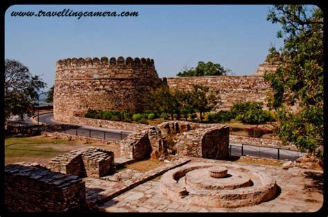 Structures inside the Chittorgarh Fort