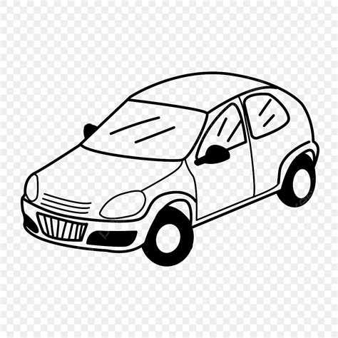 Cars Clipart Black And White