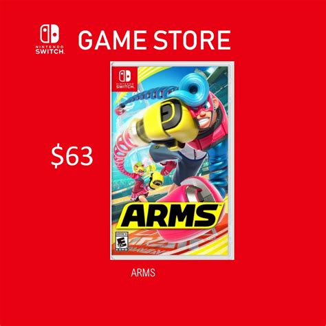 Arms Switch, Video Gaming, Video Games on Carousell