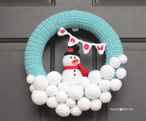 Knitted Christmas Wreath Patterns