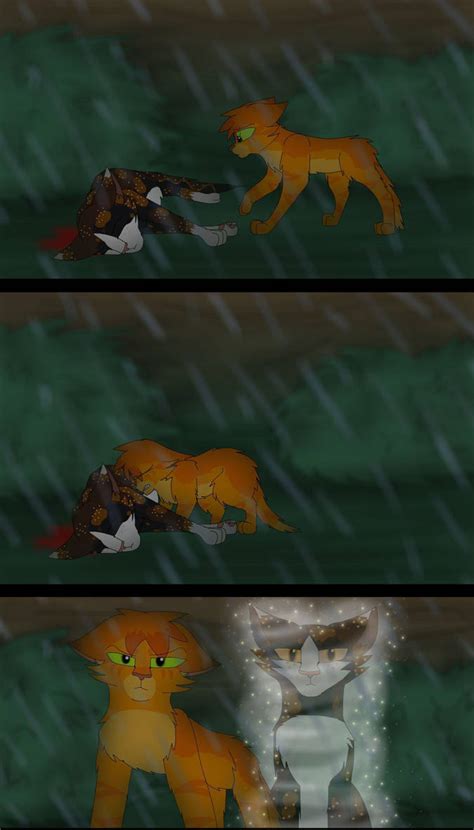 Firepaw and Spottedleaf by theDawnmist on DeviantArt