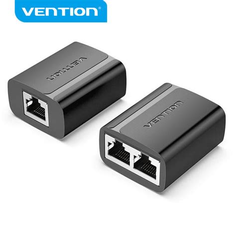 Vention RJ45 Splitter Connector Adapter 1 to 2 Ways Ethernet Splitter ...