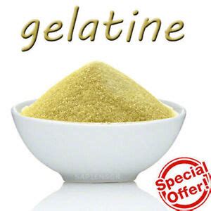 BEEF GELATINE POWDER 40g - 490g ODOURLESS UNFLAVOURED BULK - 200 BLOOM ...