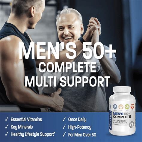 Best Multivitamins for Men over 50