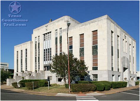 Houston County Courthouse - Crockett, Texas - Photograph Page 1