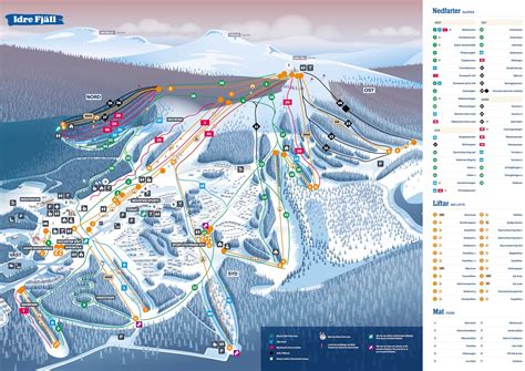 Plattegrond Idre Fjäll