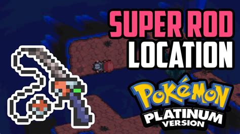 Where to Find Super Rod - Pokémon Platinum (All Methods) - YouTube