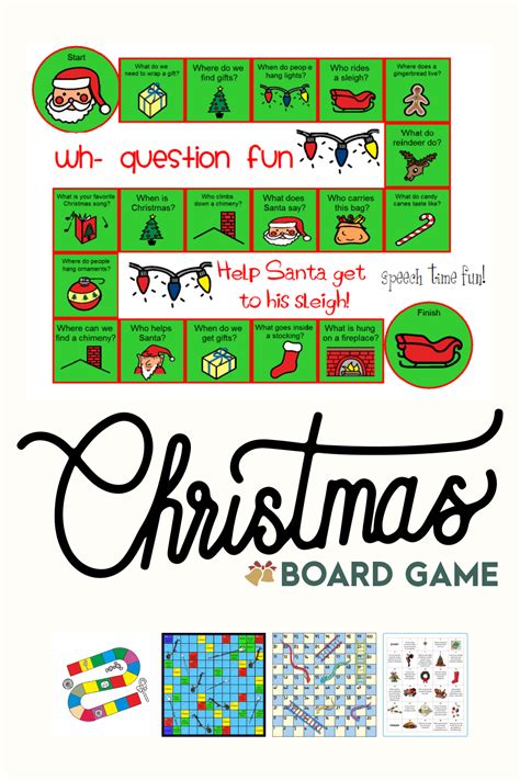 5 Best Printable Christmas Board Games PDF for Free at Printablee