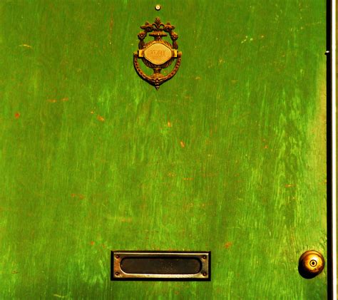 "Green Door, What's That Secret You're Keeping?" | There's a… | Flickr