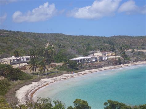 Half Moon Bay Hotel, Antigua destroyed in 1995 by Hurricane Louis a ...