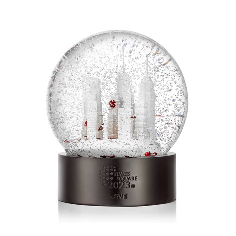 Waterford Crystal 2023 Times Square Snow Globe | Ross-Simons