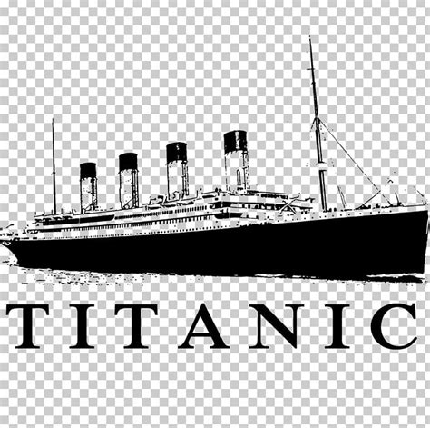 TITANIC BLACK AND WHITE CLIPART - 107px Image #2