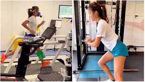 Emma Raducanu shares gym workout video as she aims to improve fitness