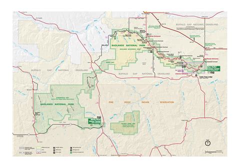 Badlands National Park Map | U.S. Geological Survey