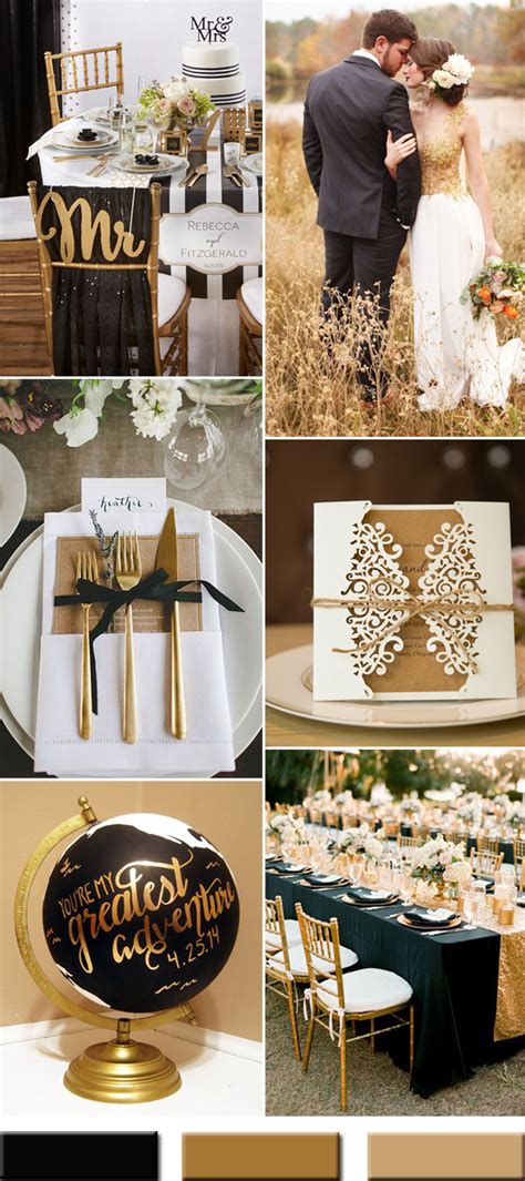 2017 the Best Gold Wedding Colors Combos Trends – Stylish Wedd Blog